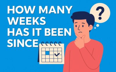 How Many Weeks Has It Been Since? A Guide to Calculating Time Intervals