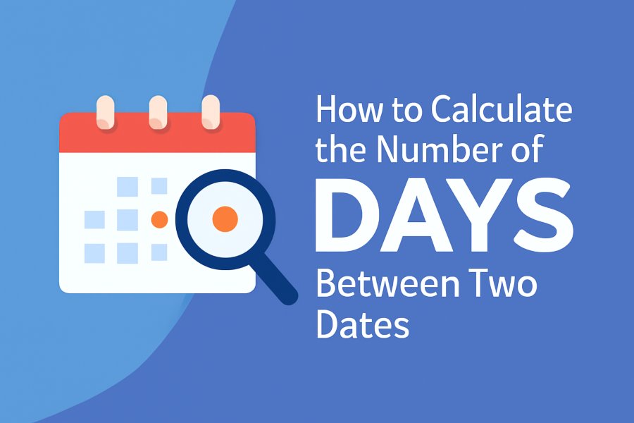 How to Calculate the Number of Days Between Two Dates