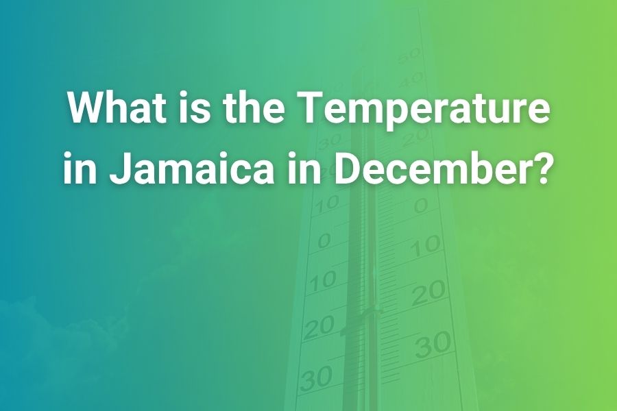 what is the temperature in jamaica in december